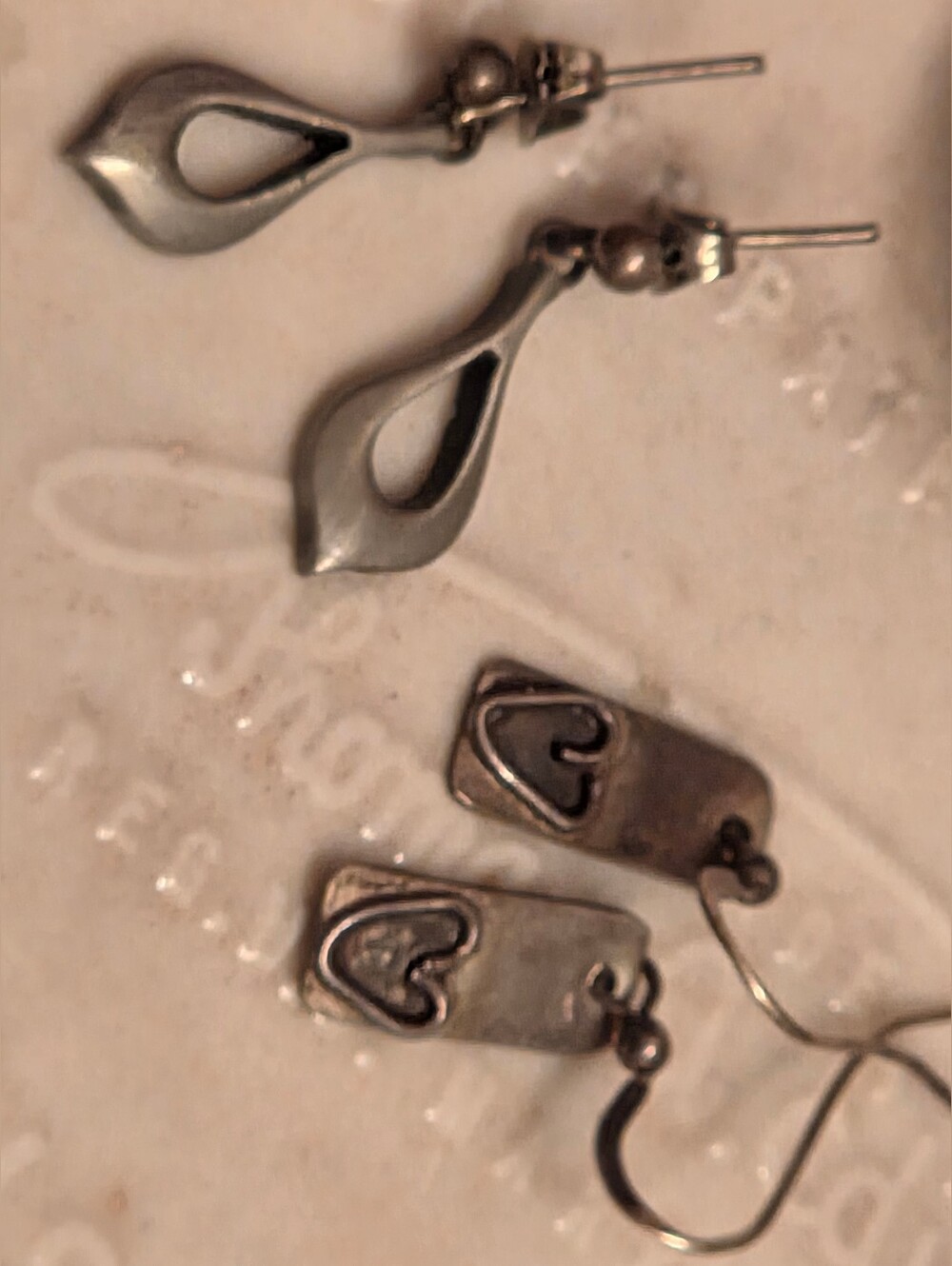 💘Bundle of 2 Pairs of Silver Pierced Earrings